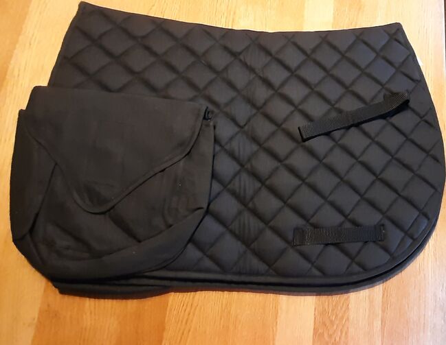 Neue Schwarze Wanderreitschabracke mit Satteltaschen Wb, Eurohorseline, Sandra, Dressage Pads, Weiler, Image 3