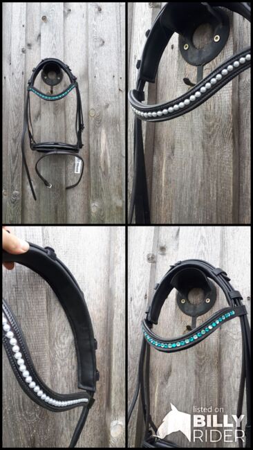 Neue Trensen/Perlen/Lack/Swarovski, Noname, Kimberly Jünger, Bridles & Headstalls, Marktleugast, Image 12