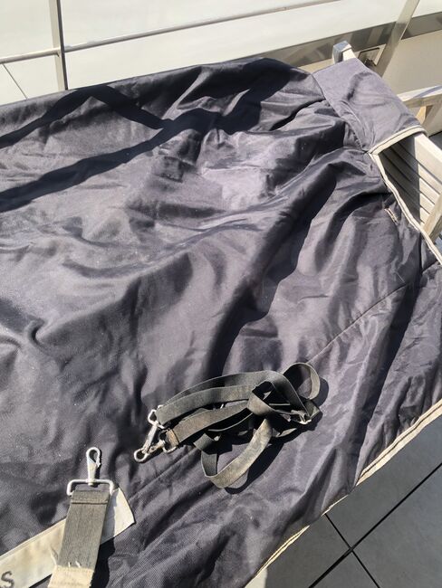 NEUwertige BUCAS Smartex Extra 155cm 155 cm Schwarz Abschwitzfunktion Winterdecke Pferdedecke, Bucas, Hermine, Horse Blankets, Sheets & Coolers, Bremen, Image 9