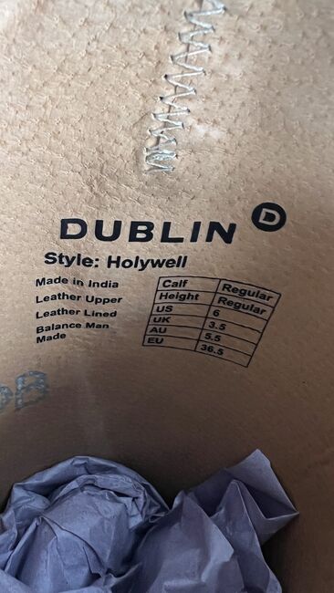 New Dublin Holywell tall riding boots Size 36, Dublin, Mayra Mondik, Oficerki jeździeckie, Georgetown , Image 3
