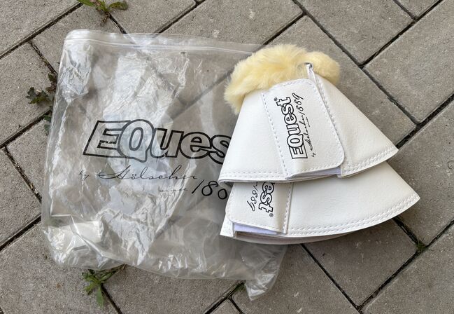 NEU Equest Hufglocken mit medizinischem Lammfell Gr. L weiß, Equest, Sell_It_All, Other, Ahrweiler
