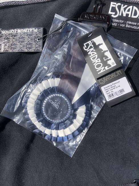 NEU Eskadron Set Schabracke DL Abschwitzdecke XL 155cm darknavy Platinum 2017 WB dunkelblau, Eskadron, Hermine, Dressage Pads, Bremen, Image 12