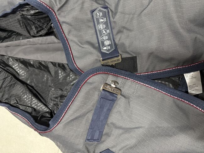NEU Felix Bühler Regendecke Winterdecke 155 cm 0 g grau, KJ, Horse Blankets, Sheets & Coolers, Heppenheim, Image 5