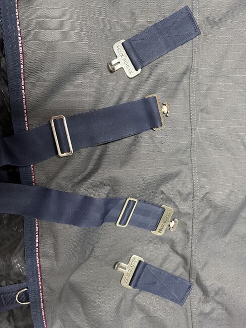 NEU Felix Bühler Regendecke Winterdecke 155 cm 0 g grau, KJ, Horse Blankets, Sheets & Coolers, Heppenheim, Image 2