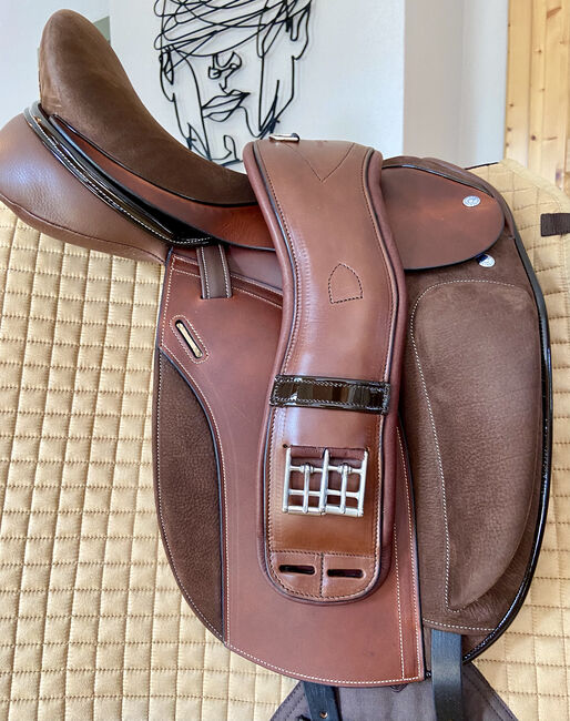 NEUER Frank Baines ADAGIO Dressursattel 17.5 inkl. neuem Frank Baines Sattelgurt, Frank Baines Adagio , Stephanie Schneider, Dressage Saddle, Oberndorf in Tirol, Image 5