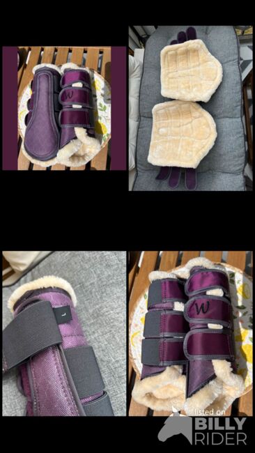 NEUE Gamaschen in Lila/Holunder in L, super Soft, Waldhausen Gamaschen super soft , Johanna , Gamaschen, Berlin, Abbildung 8