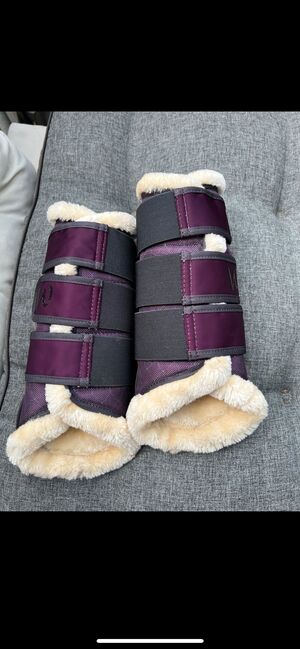 NEUE Gamaschen in Lila/Holunder in L, super Soft, Waldhausen Gamaschen super soft , Johanna , Gamaschen, Berlin, Abbildung 6