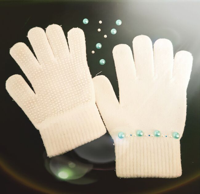 Neue Handschuhe mit Strass, C.B., Riding Gloves, Kirchheim unter Teck, Image 3
