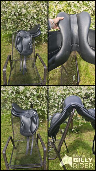 NEU Ikonic Evolution 17,5 Dressursattel DEV01 Monoblatt, IKONIC DEV01, Nadine Semrau, Dressage Saddle, Kreuzlingen, Image 8