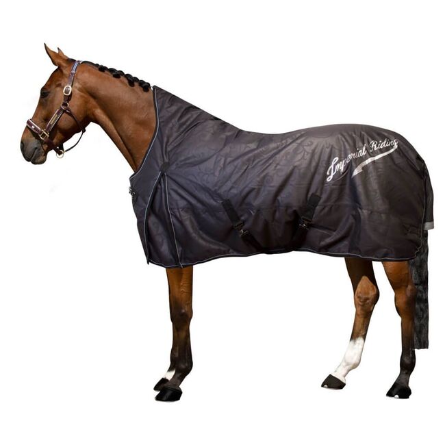 Neue Imperial Riding Superdry Outdoordecke Highneck Gr 155 schwarz 100g, Imperial Riding  Superdry Outdoordecken Highneck 100g  , Katrin, Horse Blankets, Sheets & Coolers, Hainbuch, Image 2