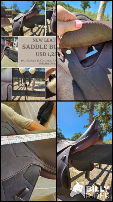 New Leather Saddle Bundle - Open to offers, Saint Spirit Berlin, Florencia, Jumping Saddle, Houston, Image 14