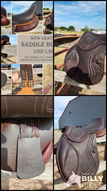 New Leather Saddle Bundle - Open to offers, Saint Spirit Champion, Florencia, Siodła skokowe, Houston, Image 18