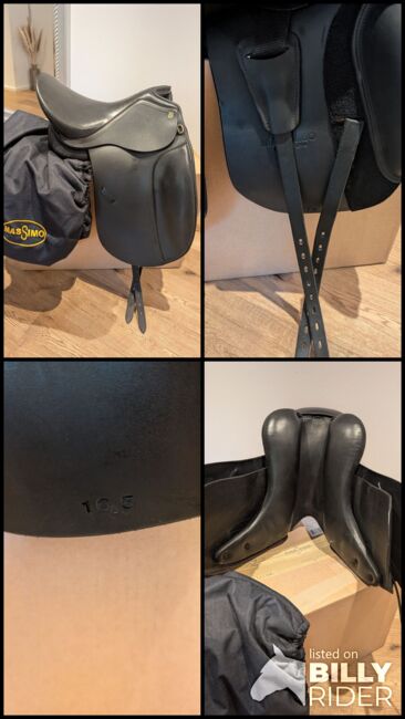Neuer Massimo Dressur 2, 16,5 KW 38, Franz. Kissen, Massimo Zeitler  Dressur 2, Sabine Duwe , Dressage Saddle, Bad Wildungen, Image 7