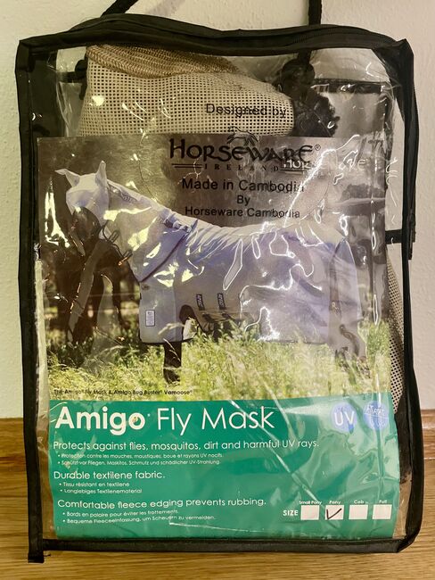 Neu & OVP Fliegenmaske Pony mit UV Schutz, Amigo Horseware, Sarah, Fly & Insect Control, Wörth an der Donau, Image 2