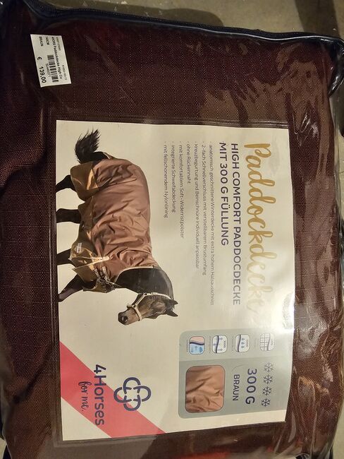 Neue Paddockdecke Highneck, 300 Gramm, 4Horses Paddockdecke Highneck, Christin , Horse Blankets, Sheets & Coolers, Freudenstadt, Image 5