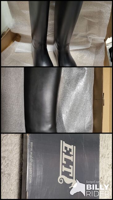 Neue Gummireitstiefel, ELT, Gr. 38, NP 55€, ELT, Sophie, Riding Boots, Berlin, Image 4