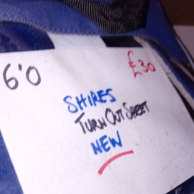 NEW Shires Turn out sheet Navy, Shires, Deborah B, Horse Blankets, Sheets & Coolers, Roborough,  Winkleigh