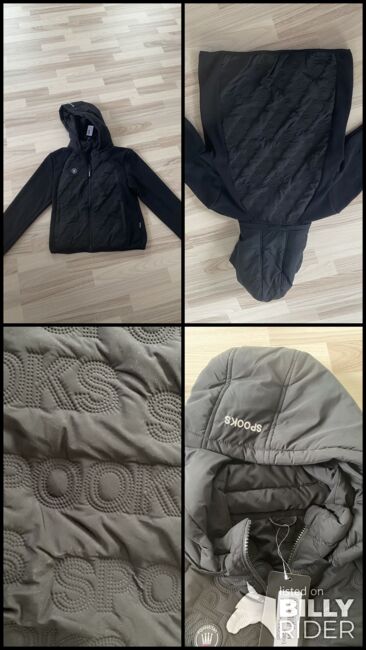 NEU Spooks Jacke Hoodie Fleece Gr M 38 schwarz, Spooks Fenya, KJ, Shirts & Tops, Heppenheim, Image 7