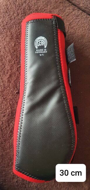 Neu! Sehnenschoner Equitex vorne, Gr. S, Gera, intergr. Fesselschutz, Klett, Rückführschlaufen, Gera, Andrea Schürmann, Tendon Boots, Lichtenau, Image 14