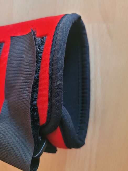 Neu! Sehnenschoner Equitex vorne, Gr. S, Gera, intergr. Fesselschutz, Klett, Rückführschlaufen, Gera, Andrea Schürmann, Tendon Boots, Lichtenau, Image 4