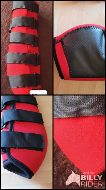 Neu! Sehnenschoner Equitex vorne, Gr. S, Gera, intergr. Fesselschutz, Klett, Rückführschlaufen, Gera, Andrea Schürmann, Tendon Boots, Lichtenau, Image 17
