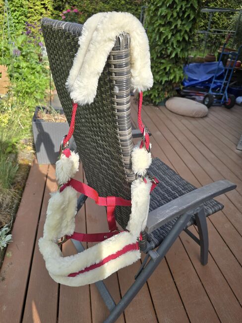 Halfter Neu Fellhalfter Pink Rosa VB, Riderschoice, Isi, Halters, Quedlinburg