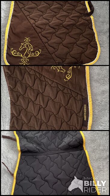 Neue Braun/Gelbe Harry Horse Schabracke, Harrys Horse, Jasmin, Dressage Pads, Roßdorf , Image 4