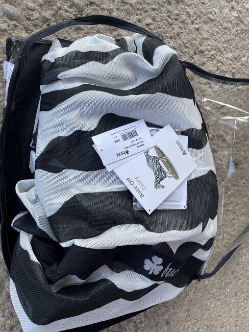 NEU Bucas buzz-off full-neck 145 cm, Bucas, Sabrina Dunkl, Horse Blankets, Sheets & Coolers, Penzberg , Image 3