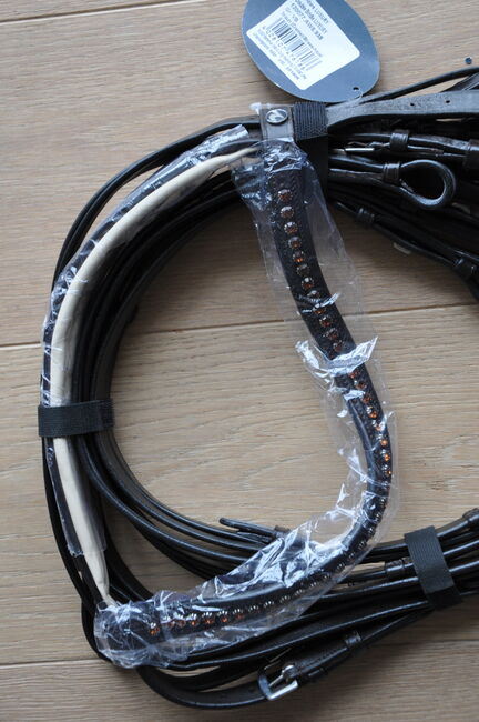 Neuer Busse VB Leder Kandare Luxury Kandarenzaum inkl. Zügel braun, Busse Luxury, Moni, Bridles & Headstalls, Attenkirchen, Image 3