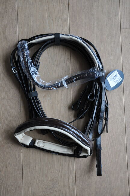 Neuer Busse VB Leder Kandare Luxury Kandarenzaum inkl. Zügel braun, Busse Luxury, Moni, Bridles & Headstalls, Attenkirchen