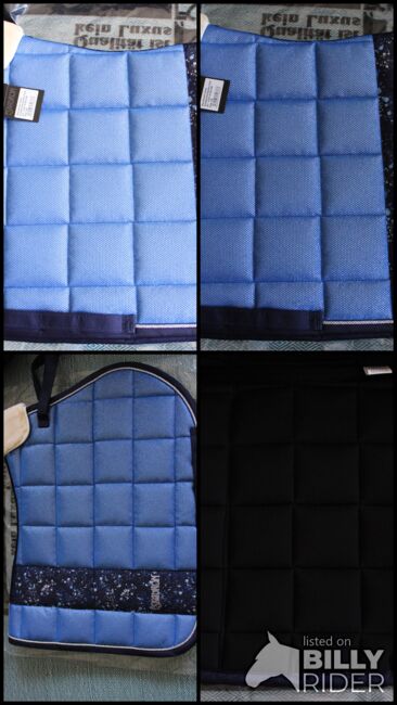 !Neue! Eskadron Graffiti Glitter big square Azurite VS !exklusiv!, Eskadron  Azurite Forster equestrian , Alex , Dressage Pads, Köln , Image 6