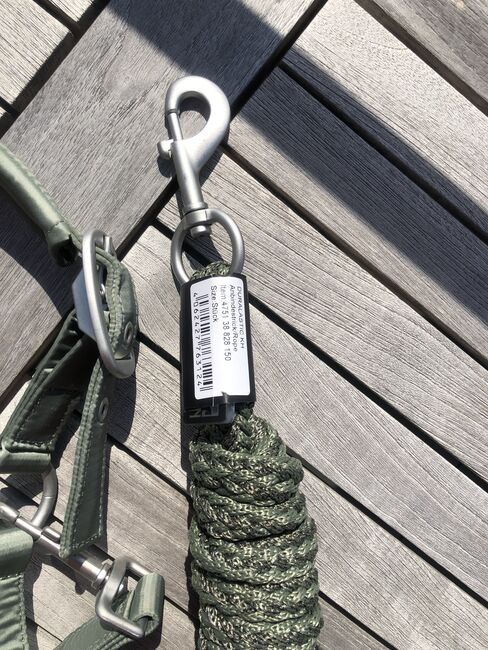 NEU ESKADRON Halfter Set Strick Ashgreen Platinum 2022 W WB grün olive, Eskadron, Hermine, Halters, Bremen, Image 6