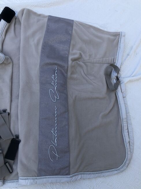 NEU ESKADRON SET Platinum 2018 nude Glitter Schabracke DL Abschwitzdecke XL 155cm beige WB Glitzer, Eskadron, Hermine, Dressage Pads, Bremen, Image 7