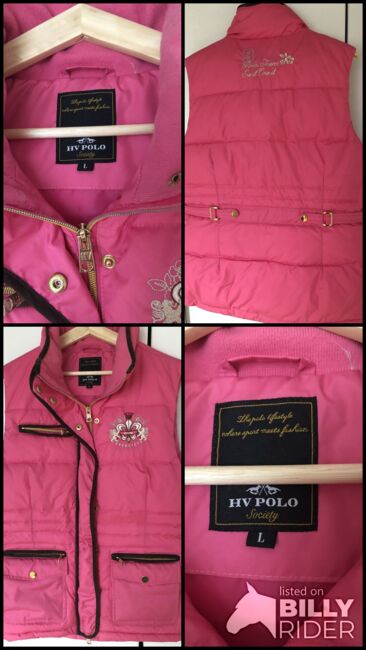 Neue HV Polo Weste Pink, HV Polo, Vanessa , Riding Jackets, Coats & Vests, 47533, Image 6