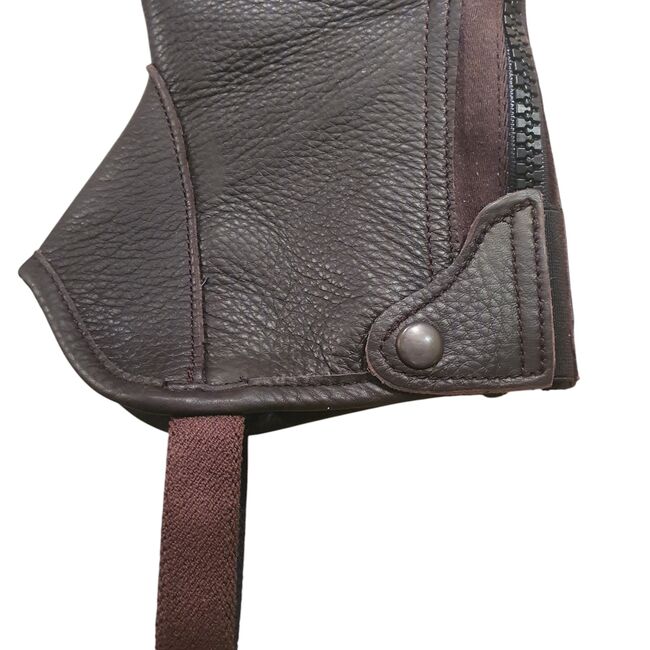 Neu! Lederchap XS, Reiter, elegant, modern, super weich, braun, von Gera, Andrea Schürmann, Half Chaps, Lichtenau, Image 5