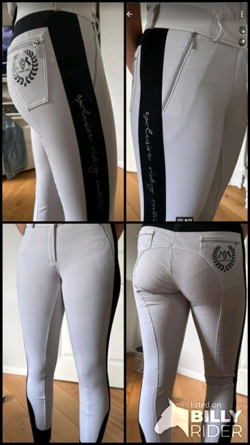 NEU NP 169€ Tunierreithose Reithose m Grip in S, Carol Bee, Silke, Breeches & Jodhpurs, Berne, Image 7