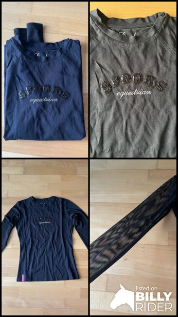 *Neu* Spooks Langarmshirt/Turniershirt Schwarz S, Spooks  Langarmshirt/Turniershirt Schwarz , Sophie H , Shirts & Tops, Bad Aibling, Image 5