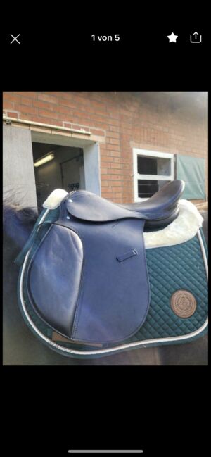 Neuer Vs Sattel German Riding 17,5 Zoll, German Riding, Privat, All Purpose Saddle, Wurzen, Image 3