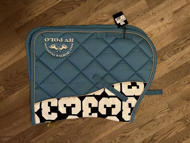 Neue Schabracke HV Polo, HV Polo Titan Lago blue, Daniela Gruber, Dressage Pads, Brombachtal