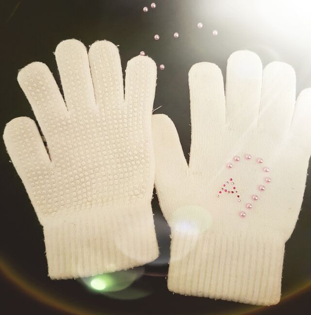 Neue Handschuhe mit Strass, C.B., Riding Gloves, Kirchheim unter Teck, Image 2