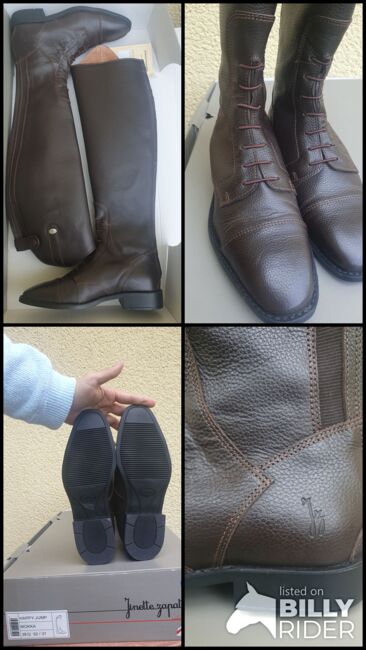 Neue Reitstiefel Jinette zapato "Happy Jump" Mokka, Jinette zapato Happy jump, Antonia , Riding Boots, Wilnsdorf, Image 14