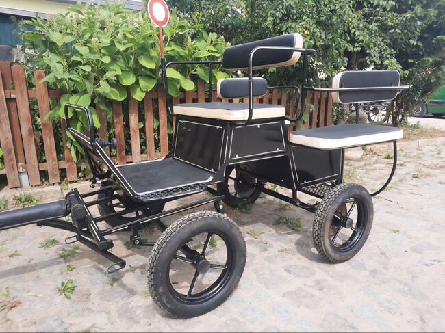 Neue Minishettykutsche mit Scheibenbremsen und Ein und Zweispännerausrüstung !, Marathon, Heiko, Carriages, Naumburg