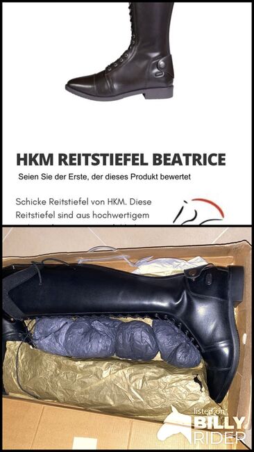 Neue Reitstiefel HKM Beatrice in 40, HKM Beatrice, Maren, Riding Boots, Nordenham, Image 3