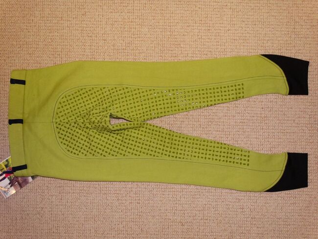 Neue USG Kinder-Reithose Silikon-Vollbesatz 140 / ca. 10-11 Jahre Mintgrün Grün NEU, USG ECO-Line, Anne, Children's Breeches & Jodhpurs, Wahrenholz