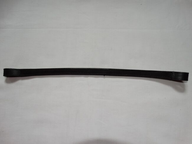 Neuer schwarzer Kieffer Stirnriemen VB/39cm lang schlicht weich gerade Stirnband NEU, Kieffer, Anne, Browbands, Wahrenholz, Image 2