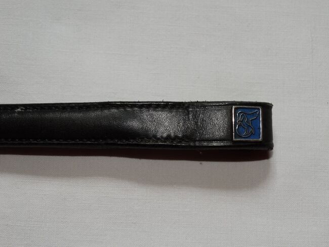 Neuer schwarzer Kieffer Stirnriemen VB/39cm lang schlicht weich gerade Stirnband NEU, Kieffer, Anne, Browbands, Wahrenholz, Image 3