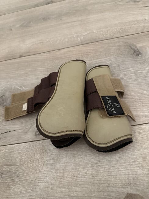 Norton Gamaschen Pony braun, Norton, Anna-Lena Baumert, Tendon Boots, Mittelstenahe