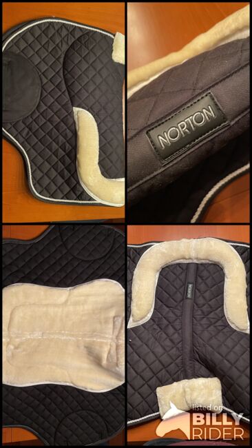 Norton Schabracke Satteldecke CONFORT mit Fell Schwarz VS, Norton VS, Lilly Schuldt, Dressage Pads, Dresden, Image 5