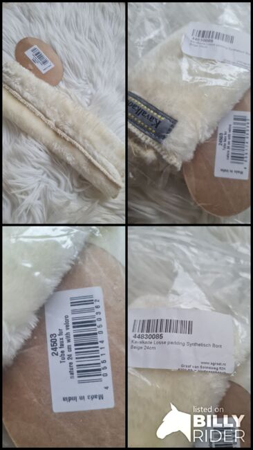 Nasen oder Genickstück für trense teddyfell  neu länge 24 cm, HKM , Sandy , Bitless Bridles, Hamburg, Image 6