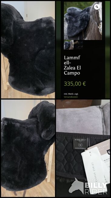 Neues Lammfell Zalea für El Campo, Christ  Zalea für Deuber El Campo , Dunja D., Siodło akcesoria, Waldbüttelbrunn , Image 5